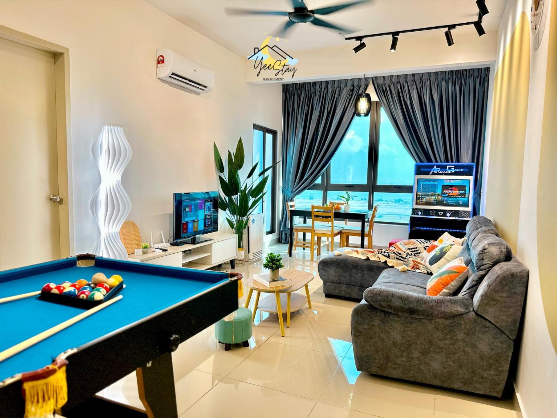 Seaview Poolview Cityview Baliresidence Video Game 5Minjonker Malacca Exteriör bild