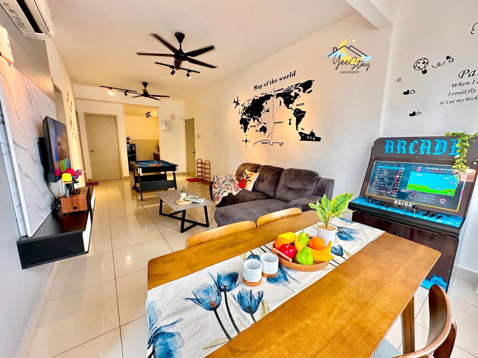 Seaview Poolview Cityview Baliresidence Video Game 5Minjonker Malacca Exteriör bild